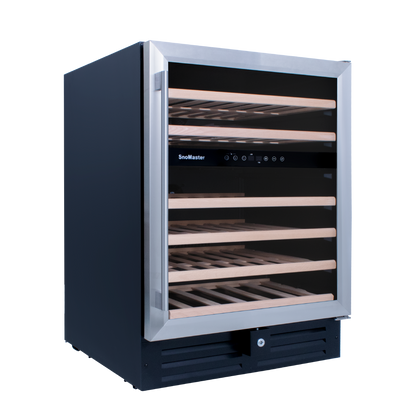 SnoMaster - 46 Bottle Dual Zone Wine Cooler (SMWC-46)
