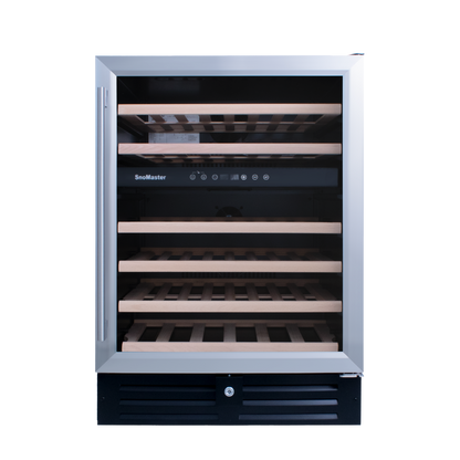 SnoMaster - 46 Bottle Dual Zone Wine Cooler (SMWC-46)