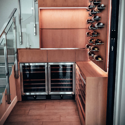 SnoMaster - 46 Bottle Dual Zone Wine Cooler (SMWC-46)