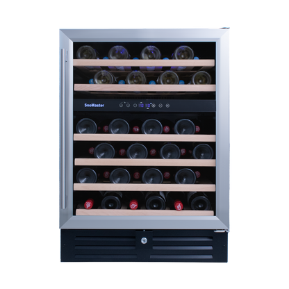 SnoMaster - 46 Bottle Dual Zone Wine Cooler (SMWC-46)