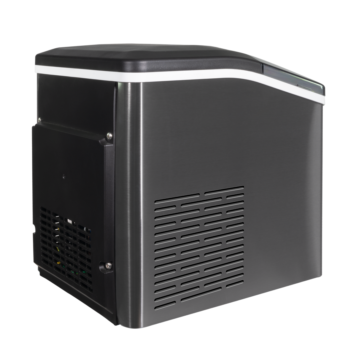 SnoMaster - 12Kg/24Hr Counter-Top Bullet Type Ice-Maker - Stainless Steel (SMIC-12(SS))