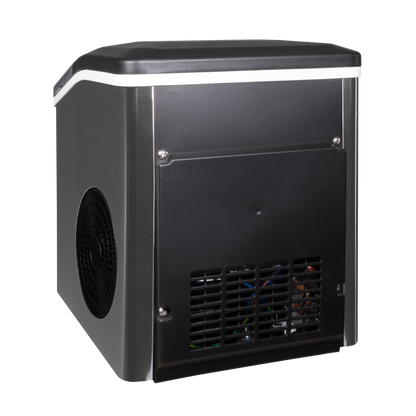 SnoMaster - 12Kg/24Hr Counter-Top Bullet Type Ice-Maker - Stainless Steel (SMIC-12(SS))