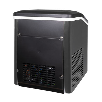 SnoMaster - 12Kg/24Hr Counter-Top Bullet Type Ice-Maker - Stainless Steel (SMIC-12(SS))
