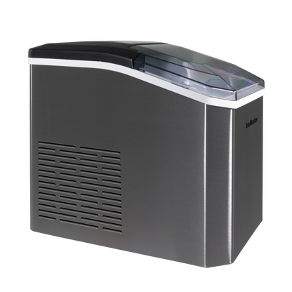 SnoMaster - 12Kg/24Hr Counter-Top Bullet Type Ice-Maker - Stainless Steel (SMIC-12(SS))