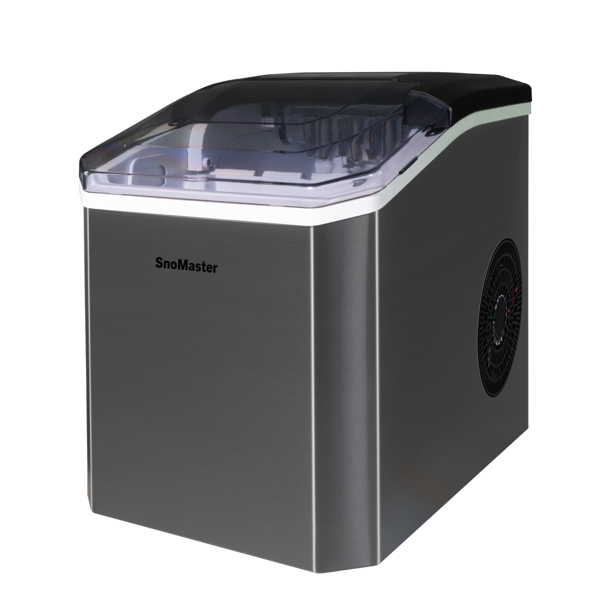 SnoMaster - 12Kg/24Hr Counter-Top Bullet Type Ice-Maker - Stainless Steel (SMIC-12(SS))