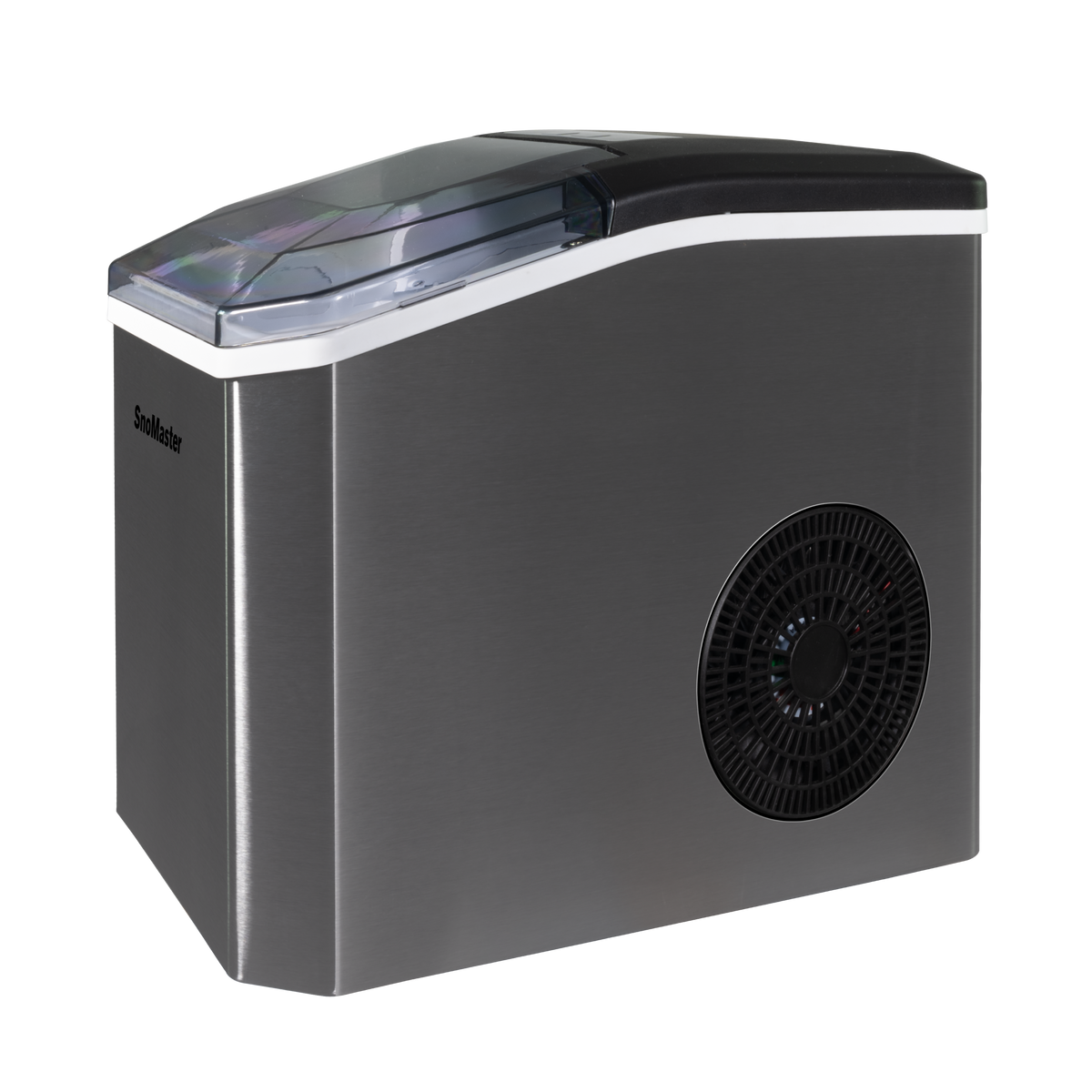 SnoMaster - 12Kg/24Hr Counter-Top Bullet Type Ice-Maker - Stainless Steel (SMIC-12(SS))