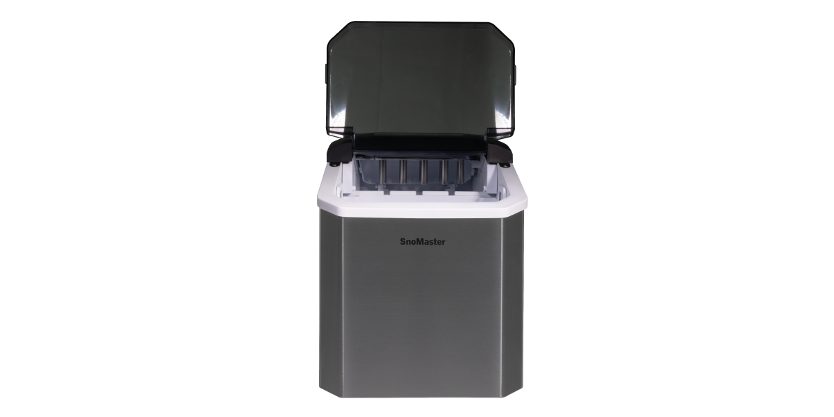 SnoMaster - 12Kg/24Hr Counter-Top Bullet Type Ice-Maker - Stainless Steel (SMIC-12(SS))