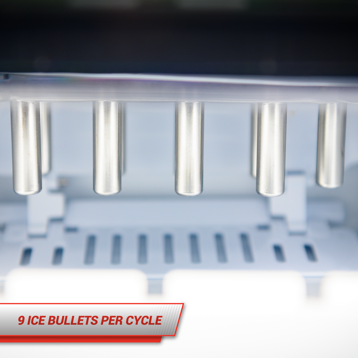 SnoMaster - 12Kg/24Hr Counter-Top Bullet Type Ice-Maker - Stainless Steel (SMIC-12(SS))