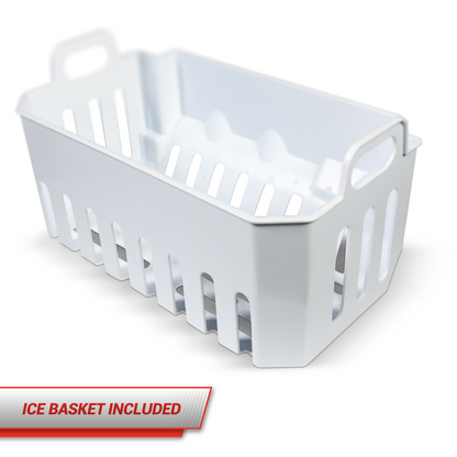 SnoMaster - 12Kg/24Hr Counter-Top Bullet Type Ice-Maker - Stainless Steel (SMIC-12(SS))